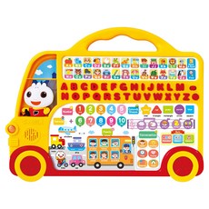 FOOD超人 ABC學習巴士，互動學習玩具, 風車圖書