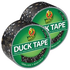 DUCK TAPE 設計膠帶 金色星星, 2個, 單一
