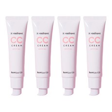 BANILA CO 芭妮蘭 It Radiant CC霜 SPF17 PA+, 單色, 30ml, 4條