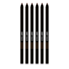 TONYMOLY Easy Touch 防水眉筆 0.5g, 2號黑棕, 6個