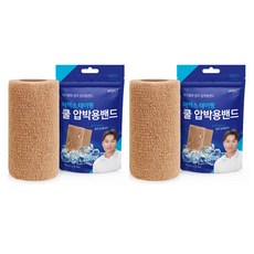 아텍스 테이핑 쿨 압박용밴드 10cm x 3.5m, 1개입, 2개