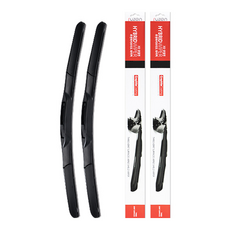 ruzen 雨刷 駕駛座 副駕駛座 2件組, Luzen 混合式