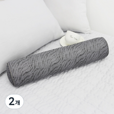 BED&DECO EVERYDAY 頸椎枕 含枕芯, 2個, 斑馬灰