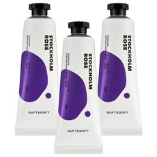 더프트앤도프트 시그니처 퍼퓸 핸드크림 스톡홀름로즈, 50ml, 3개