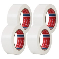 Dada 高黏度強力棉質膠帶 45mm x 50m, 白色, 4個