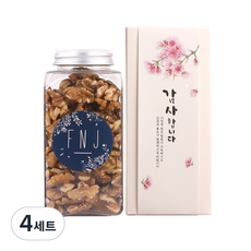 에프앤제이 견과류 선물 DIY 호두 세트, 180g, 4세트