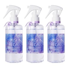 John's Blend香氛噴霧(繡球花麝香) 室內香氛清新劑 快速除臭 持久香氛, 220ml, 3入