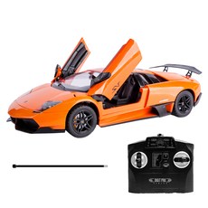토이게이트 1:14 람보르기니 무르시엘라고 도어 오픈형 RC카 LP670, 오렌지, 1개