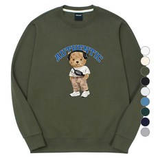 okstar 男女通用 Authentic 小熊特殊雙面圓領T恤