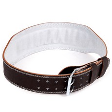 韓國 iWANNA 皮革舉重腰帶, 棕色, 500g