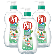 프릴 시크릿 오브 베이킹소다 주방세제 그린허브향, 700ml, 3개