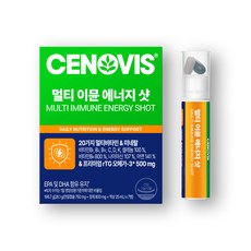 세노비스 멀티 이뮨 에너지샷 트리플 부스터, 1개, 7회분