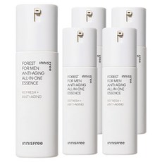INNISFREE 綠樹林風男士多合一撫紋精華, 100ml, 5瓶