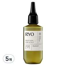 려 루트젠 탈모 증상 전문 케어 두피 에센스, 80ml, 5개