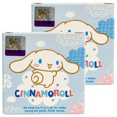 NIIMBOT 大耳狗防水貼紙/熱感應紙 適用D11S/D110/H1S 雲朵飄飄 155片, 2個