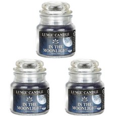 LUMIE CANDLE 小型罐蠟燭, 月光下, 70g, 3個