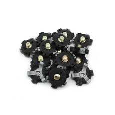 Hi SPORTS 高爾夫球鞋釘 螺旋式 18入 + 扳手, 混合色, 1套