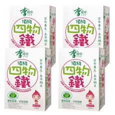 李時珍 頂級四物鐵飲 Set, 好口感 無苦澀味, 促進鐵吸收, 添加好鐵, 6瓶, 50ml, 4盒