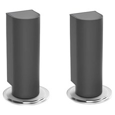 Shopmile 免鑽孔超薄磁吸式門擋 灰色, 2個