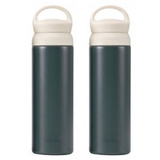 KENTA 어반 텀블러, 2개, 500ml, 8 올리브 그레이