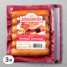쟌슨빌 오리지날 스모크 소시지, 360g, 3개