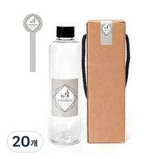 Glassdomae DT300 PET瓶 包裝 SET 選項13, 300ml, 20個, 13號