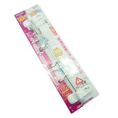 ODAGAWA 小田川 貼貼樂遊動6連勾 50g, 銀色 + 白色, 1個