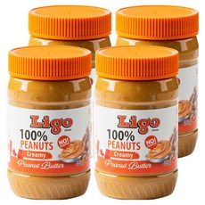 리고 땅콩버터 크리미, 453g, 4개