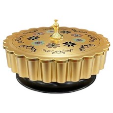 騰宇 大喜旋轉餅盒 25.0cm, 金色, 1個