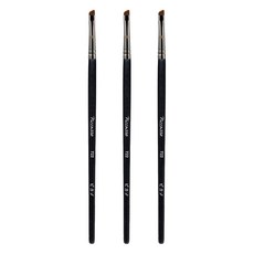 피카소 722 사선 아이섀도우 브러쉬, 혼합 색상, 3개