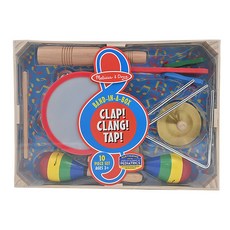 Melissa&Doug 瑪莉莎 音樂 小小樂團樂器組, 1盒