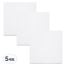 MaDaKkuMi 彩色瓦楞紙, 白色, 150個