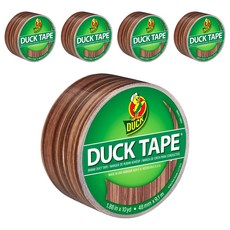 DUCK TAPE 設計膠帶 木紋, 5個