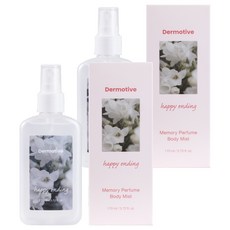더모티브 메모리 퍼퓸 바디미스트 해피엔딩향, 2개, 110ml