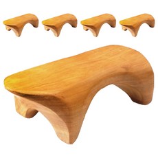 玫瑰木指壓刮痧板, 5個, 單一顏色