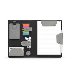 LHiDS 磁吸商務用筆記本, 灰色