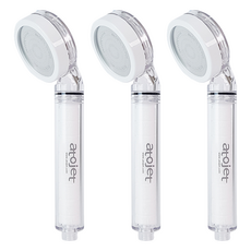 atojet 過濾蓮蓬頭, 3個