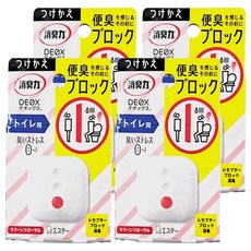 ST 雞仔牌 消臭力 DEOX 浴廁淨味補充劑 精美花束, 6ml, 4個