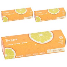 小麥購物 G246 拉鍊保鮮袋, 3盒, 小(S), 20個