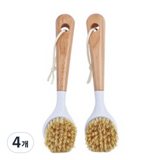 드방스 사이잘삼 손잡이 브러쉬, 4개, 1개입