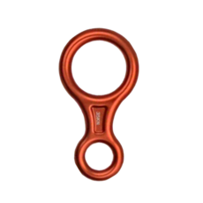 TUPA 拓攀 八字環下降器, 35KN, 橙色, 14.4 x 7.4cm, 1個