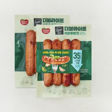 동원 그릴리 더블라이트 직화후랑크, 200g, 2개