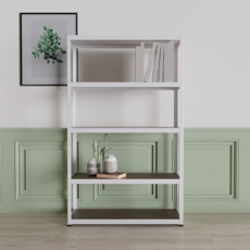 슈랙 스탠드선반 5단 1100 x 400 x 2100 mm, 화이트