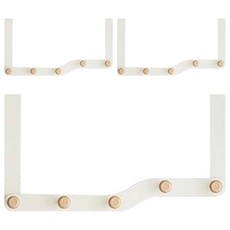 이사벨홈 걸어쓰는 모던 5구 도어행거, 화이트, 3개