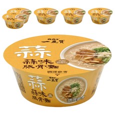 維力 一度贊 蒜味豚骨杯麵 190g, 6入