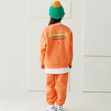 vavkids 青少年兒童款With Love刷毛上下套裝