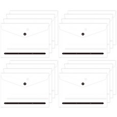 ELITE 口袋文件夾, 白色, 16個