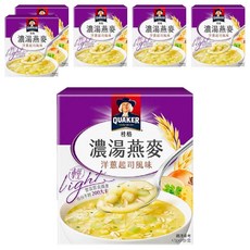 QUAKER 桂格 濃湯燕麥 洋蔥起司風味 5包入, 235g, 6盒