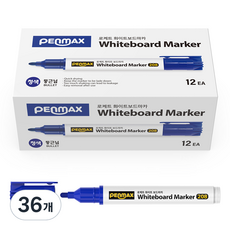 PENMAX 火箭白板筆, 藍色, 36個