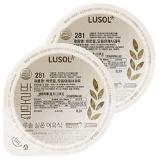 루솔 바로밀 모듬 야채 사과죽 이유식, 혼합맛(야채 / 사과), 120g, 2개